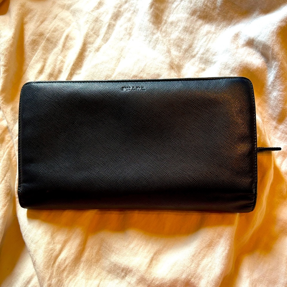 Prada Long Wallet/Clutch Large capacity